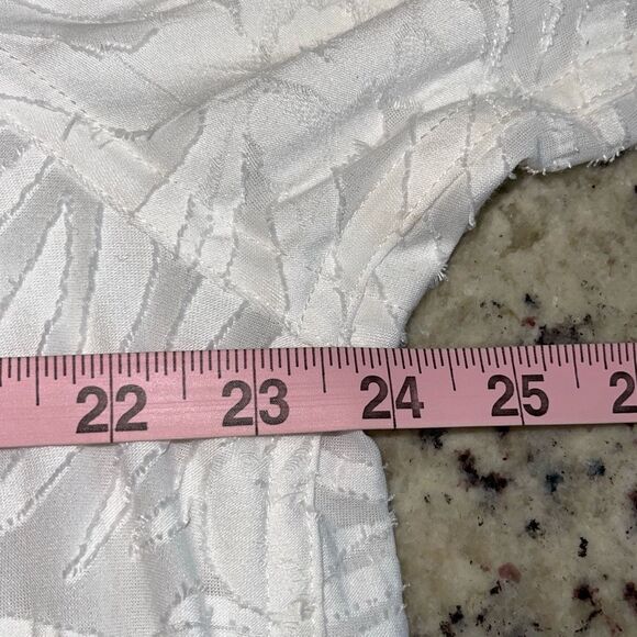 Free People Womens Can't Stop Dreaming Oversized Button Down Top White XS NWT - Picture 7 of 8